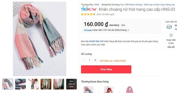 5 mẫu khăn len từ 39k bán chạy nhất kèm cả review xịn cho bạn  - Ảnh 8.