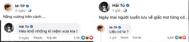 Sơn Tùng công khai đăng ảnh và thả thính” Hải Tú, Thiều Bảo Trâm liền có phản ứng khiến netizen rần rần: “Nhà phải có nóc thế này chứ!” - Ảnh 3.