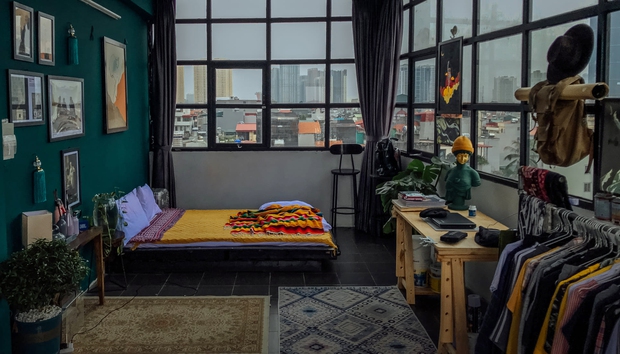 Căn phòng 20m2 đẹp như phim chỉ hết 5 triệu tiền decor, gia chủ còn chăm đổi concept theo mùa - Ảnh 5.