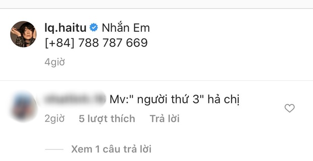 Hải Tú tiếp tục tung “thính” với Sơn Tùng M-TP, fan đặt nghi vấn MV “người thứ 3”, đến Kay Trần - Ben Phạm cũng khó chịu ra mặt? - Ảnh 4. Hải Tú tiếp tục tung “thính” với Sơn Tùng M-TP, fan đặt nghi vấn MV “người thứ 3”, đến Kay Trần - Ben Phạm cũng khó chịu ra mặt? - Ảnh 4.