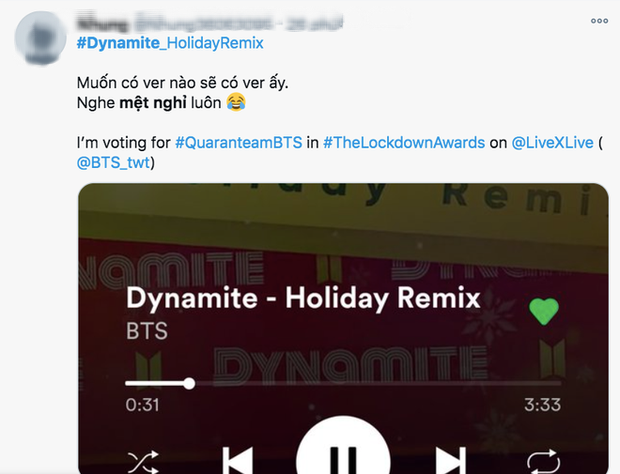 BTS khiến fan nghe muốn... mệt khi nối dài chuỗi remix siêu hit Dynamite bằng version Giáng sinh, nên dừng lại đi thôi? - Ảnh 5.