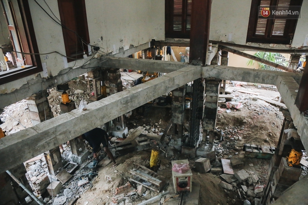 Cận cảnh căn biệt thự ngàn tấn ở phố nhà giàu Sài Gòn được thần đèn nâng cao 2m để chống ngập - Ảnh 13.