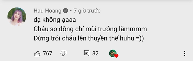 Phản ứng siêu cute của Mũi trưởng Việt Long khi bị Hậu Hoàng cho vào danh sách chị em, dân tình xúi yêu luôn đi! - Ảnh 5.