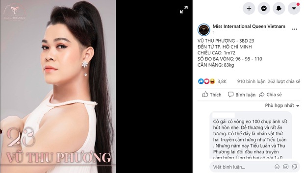 Vedette cá viên chiên Vũ Thu Phương dẹp hết các chị đẹp Lương Mỹ Kỳ, Tường Vi... qua một bên nhờ lượt like nổi trội - Ảnh 1.