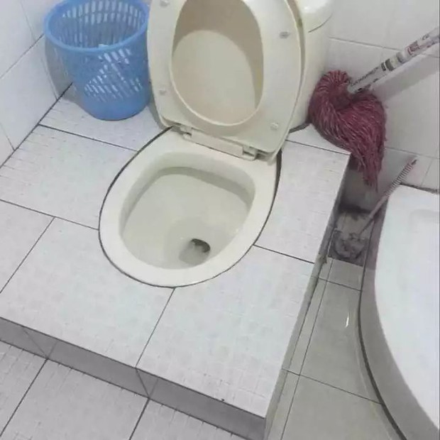 Nhà vệ sinh với thiết kế muốn xỉu ngang: siêu hẹp đã đành, muốn vào còn phải đi qua nấc thang lên thiên đường - Ảnh 8.