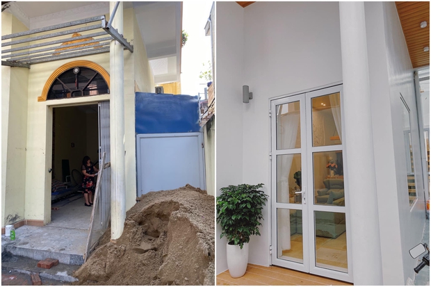 Tiết kiệm tiền mua căn nhà 94m2, vợ chồng trẻ cải tạo thành nơi ở cực chill, nhìn ảnh trước sau mà ngỡ ngàng - Ảnh 4.