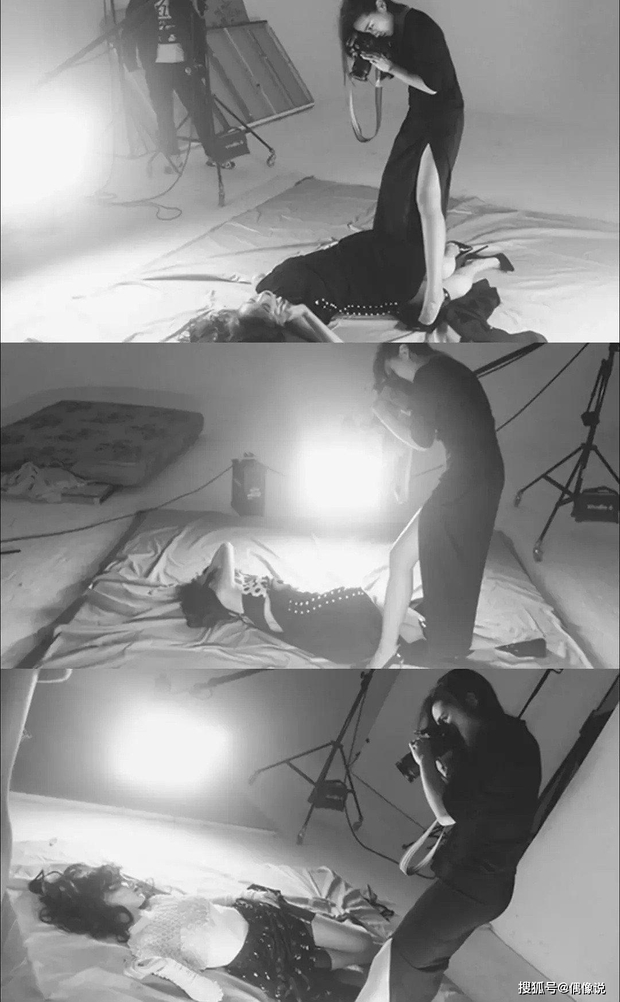 Hậu trường buổi chụp cho Angela Baby gây bão: Nữ nhiếp ảnh gia chiếm trọn spotlight với đôi chân siêu nuột chẳng kém minh tinh - Ảnh 3.