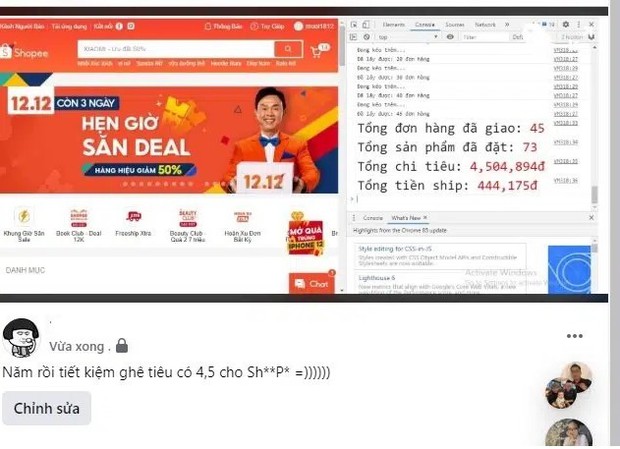 Dân mạng “sốc tận óc” khi thấy mình đã tiêu bao nhiêu để mua hàng online, thử quy ra xem nếu tiết kiệm ngần ấy tiền thì giờ có thể mua được gì? - Ảnh 1.