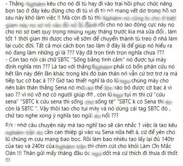 Bị fan cuồng Sena chỉ trích cạn tình cạn nghĩa vì không cho nam streamer duo cùng SBTC, Thầy giáo Ba bức xúc phản pháo - Ảnh 5.