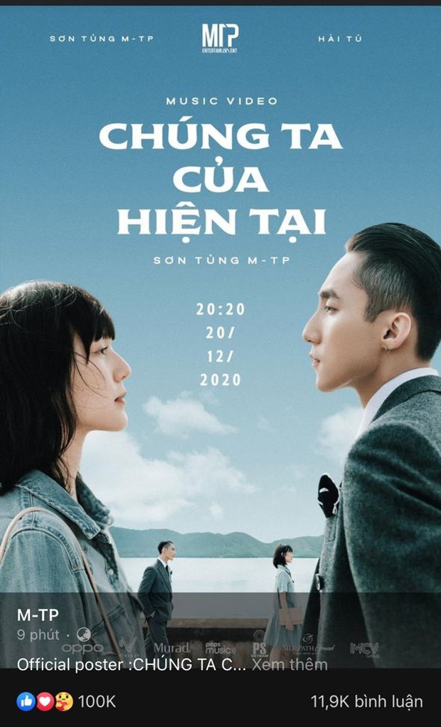HOT: Sơn Tùng M-TP xác nhận ngày giờ comeback, công bố tên ca khúc và nữ chính Hải Tú, sau 10 phút đạt hơn 100 nghìn like! - Ảnh 3.