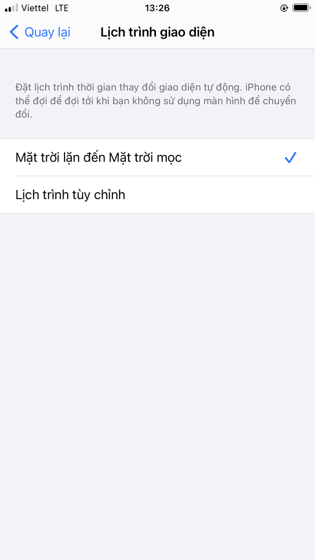 Dark Mode trên iOS thì cũng hay ho đấy, nhưng bạn đã biết cách để chuyển đổi tự động giữa 2 chế độ chưa? - Ảnh 7.