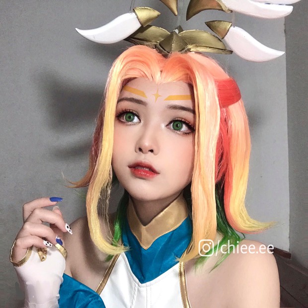 Gặp gỡ Thục Chi, cô nàng cosplayer xinh đẹp khiến cộng đồng Liên Minh Huyền Thoại điên đảo với nhân vật Seraphine - Ảnh 7.