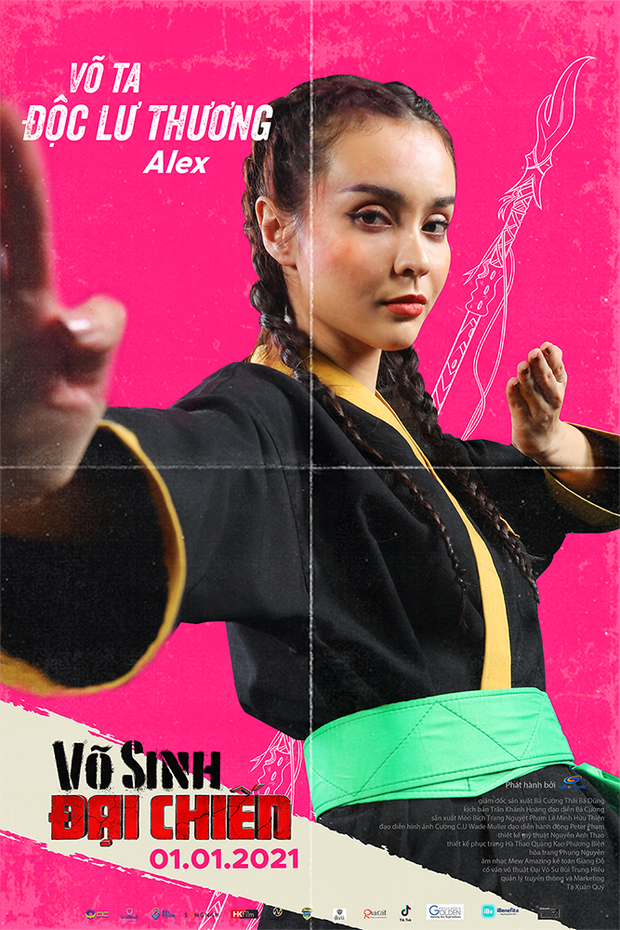 Duy Khánh đóng phim hành động nhưng mặt như tấu hài ở poster Võ Sinh Đại Chiến - Ảnh 4. Duy Khánh đóng phim hành động nhưng mặt như tấu hài ở poster Võ Sinh Đại Chiến - Ảnh 4.