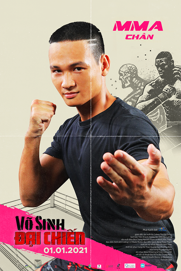 Duy Khánh đóng phim hành động nhưng mặt như tấu hài ở poster Võ Sinh Đại Chiến - Ảnh 6. Duy Khánh đóng phim hành động nhưng mặt như tấu hài ở poster Võ Sinh Đại Chiến - Ảnh 6.