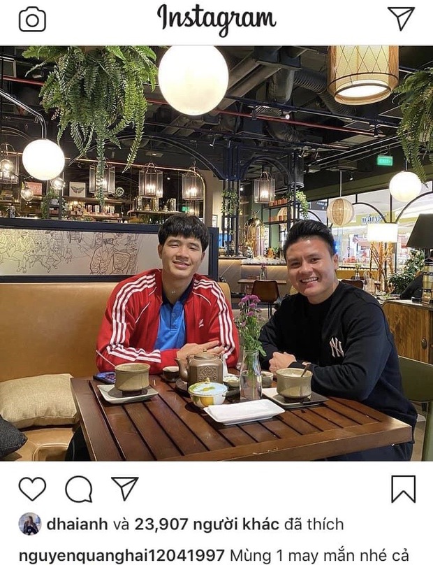 Quang Hải follow và thả tim hàng loạt cho gái lạ, netizen liền vào mách Huỳnh Anh - Ảnh 4.