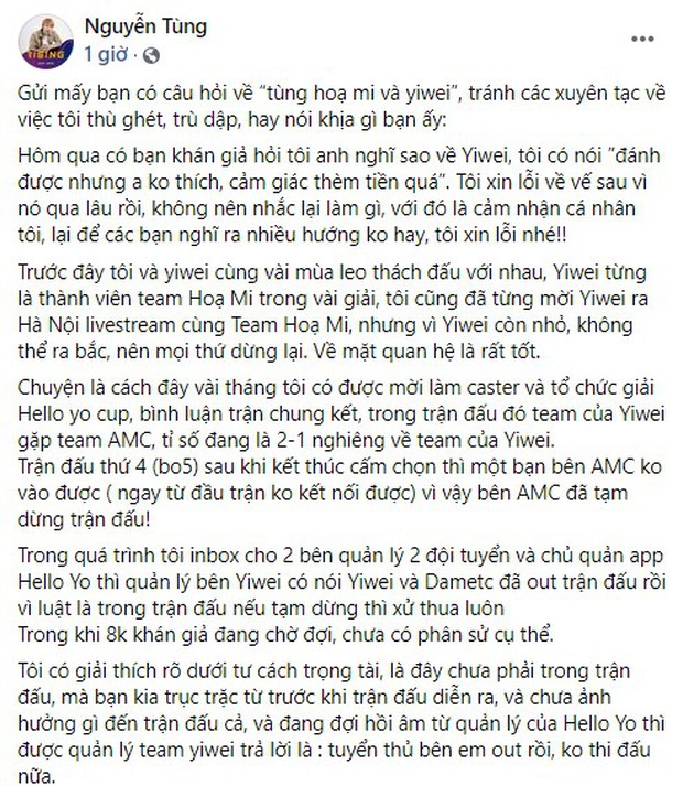 Tùng Họa Mi dính lùm xùm trù dập tài năng trẻ, nhân vật chính hoá ra là thần đồng của Saigon Phantom - Ảnh 2.