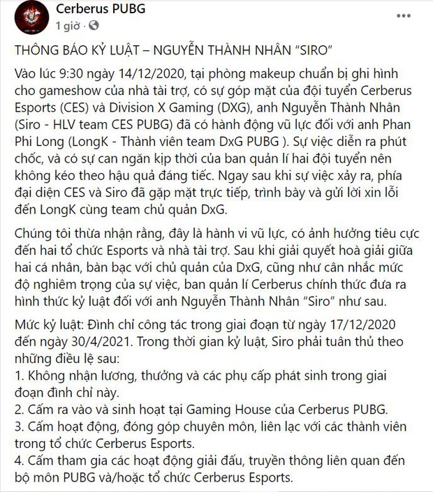 Lộ diện danh tính người hành hung game thủ LongK, hóa ra cũng là một HLV nổi tiếng của làng Esports Việt - Ảnh 1.