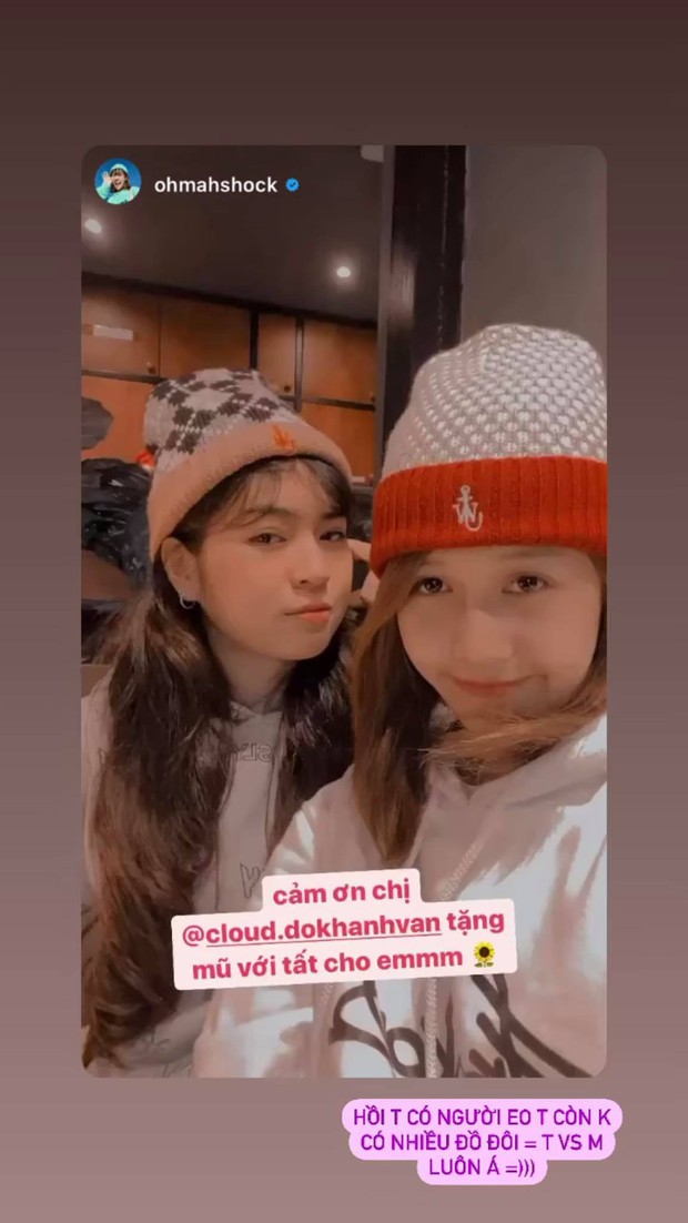 Đôi bạn 95 Khánh Vân - Hậu Hoàng thân nhau tới mức có đồ đôi nhiều hơn cả với người yêu cũ - Ảnh 1.