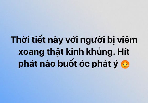 Dân tình than trời vì bệnh viêm xoang mùa lạnh, phải làm gì để khắc phục tình trạng này ngay? - Ảnh 2.