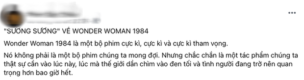 Wonder Woman 1984 bị netizen so sánh với... Hương Giang vì hay nói đạo lý, người khen kẻ chê lẫn lộn - Ảnh 7.