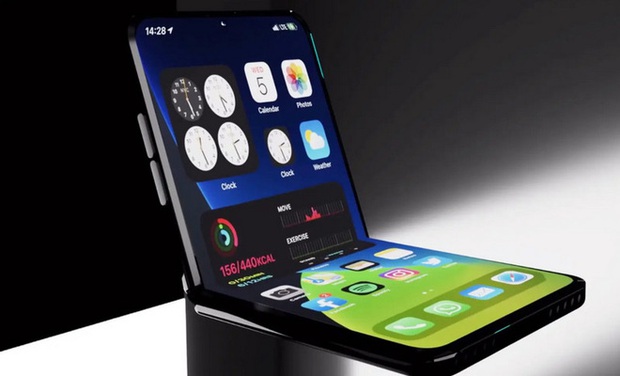 Quên iPhone 13 đi vì thời điểm xuất hiện iPhone gập - Flip vừa được hé lộ - Ảnh 2. Quên iPhone 13 đi vì thời điểm xuất hiện iPhone gập - Flip vừa được hé lộ - Ảnh 2.