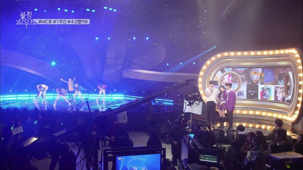 Vnet bàng hoàng trước hậu trường siêu giả trân của Inkigayo, tranh thủ cà khịa: Mấy nhóm đông dân chắc ngồi lên đầu nhau quá! - Ảnh 9.