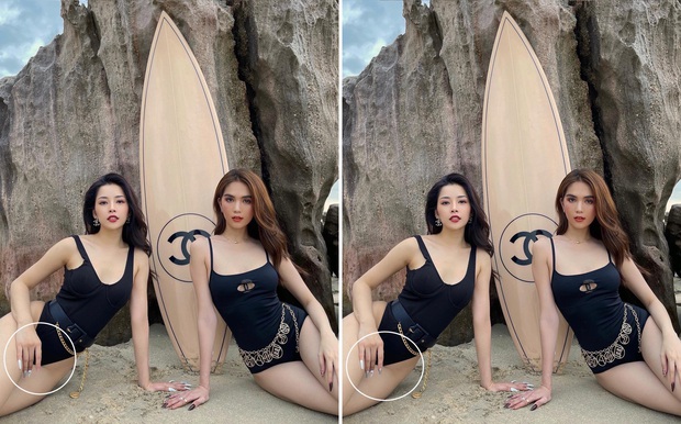 Chi Pu cất công PTS bộ ảnh nóng hừng hực một cách không hề giả trân, ai dè bị bóc mẽ luôn vì... Ngọc Trinh lỡ tung hình gốc - Ảnh 3.