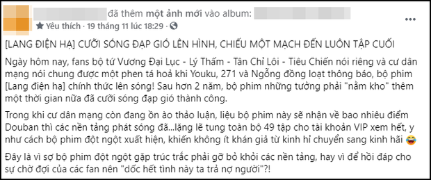 Lang Điện Hạ và hành trình lên sóng kỳ cục kẹo: Chả thèm báo trước, ra trọn bộ trong 1 ngày, lại bị xem là phim hài - Ảnh 3.