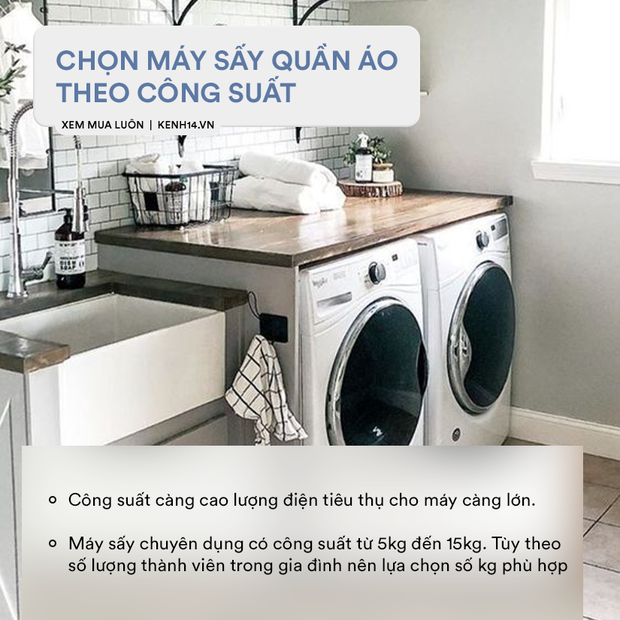 Góc chị em low-tech: Kinh nghiệm chọn mua máy sấy quần áo - Ảnh 4.