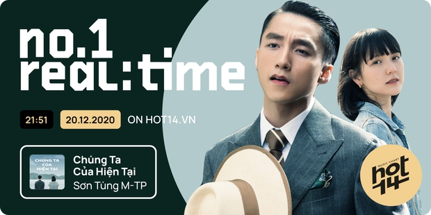 Sơn Tùng M-TP lập tức No.1 đính kèm 5 bài nối đuôi trên top realtime HOT14, ekip công bố các cột mốc thành tích khiến fan choáng váng - Ảnh 1.