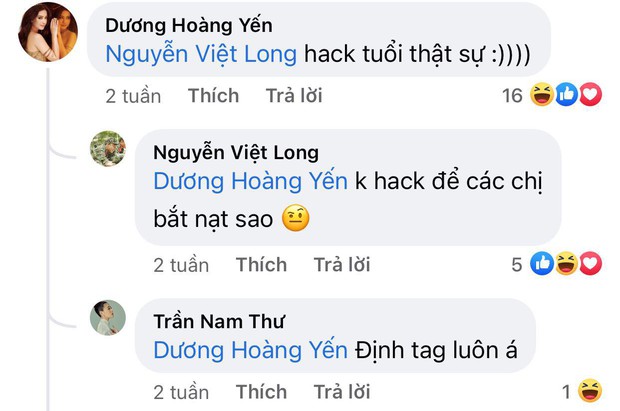 Mũi trưởng Long (Sao Nhập Ngũ) nhảy số cực nhanh khi bị Dương Hoàng Yến kêu hack tuổi - Ảnh 2.