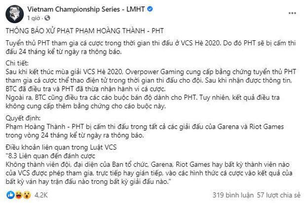 Nhìn lại năm 2020 đầy u ám của LMHT Việt Nam: Nợ lương, cờ bạc, cắm sừng đều đủ cả! - Ảnh 4.