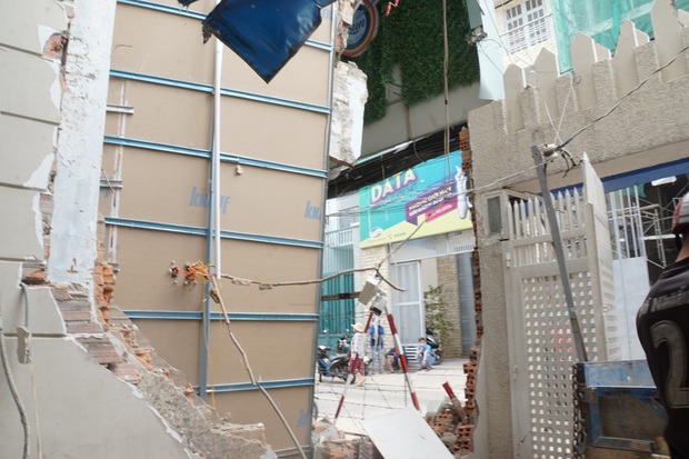 Ảnh: Cận cảnh hiện trường quán bún ở Sài Gòn bị nổ tung, chỉ còn lại đống đổ nát - Ảnh 9.