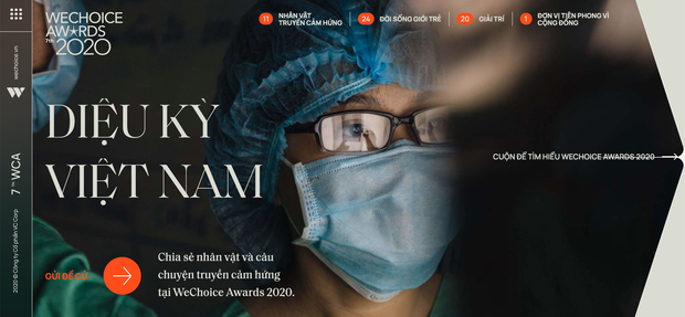 WeChoice Awards 2020 chính thức mở cổng đề cử: Bạn đã sẵn sàng đồng hành cùng chúng tôi trên hành trình lan tỏa những niềm cảm hứng? - Ảnh 1.