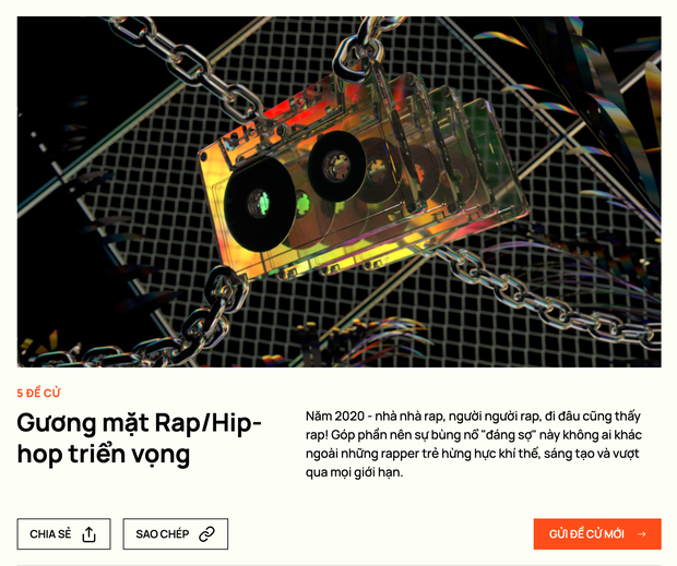 WeChoice Awards 2020 chính thức mở cổng đề cử: Bạn đã sẵn sàng đồng hành cùng chúng tôi trên hành trình lan tỏa những niềm cảm hứng? - Ảnh 3.