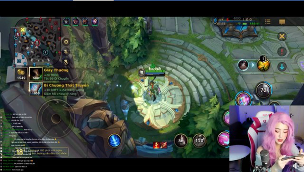Nữ streamer sở hữu vòng một siêu khủng mặc đồ hững hờ khi livestream Tốc Chiến, game thủ donate ầm ầm - Ảnh 3.