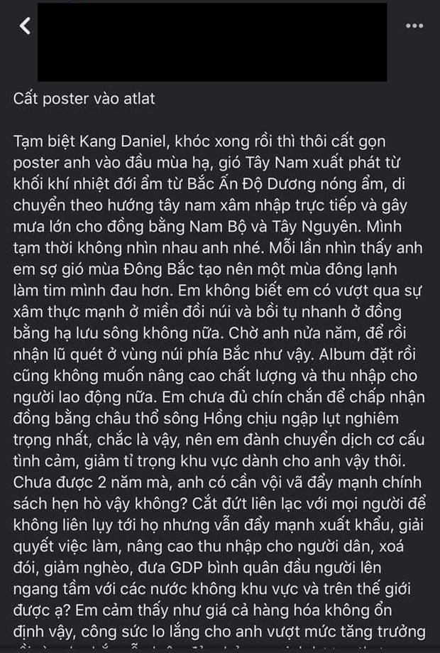 Kang Daniel mới là nhân vật hot nhất MXH mùa Noel năm nay, ai cũng đòi cất poster theo bài văn mẫu đọc cười đến nội thương - Ảnh 16.