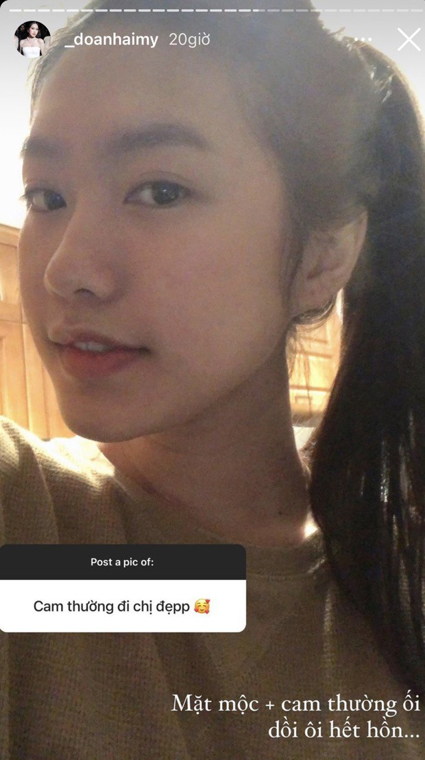 Trend trả lời bằng ảnh đang xôm trên Instagram: Hội thích khoe mặt mộc, phát cẩu lương, tung hình bựa vào điểm danh  - Ảnh 6.