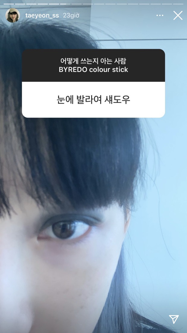 Mua son đen mà không biết cách dùng, Taeyeon nhờ fan tư vấn và loạt cái kết “đi vào lòng đất” - Ảnh 5.