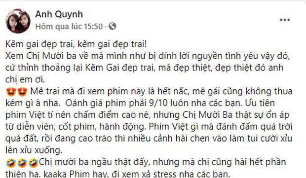 Netizen chia phe khen nhiều hơn chê Chị Mười Ba: Nội dung chất lượng, bi hài đều đủ nhưng Châu Bùi hơi đơ nha! - Ảnh 4.