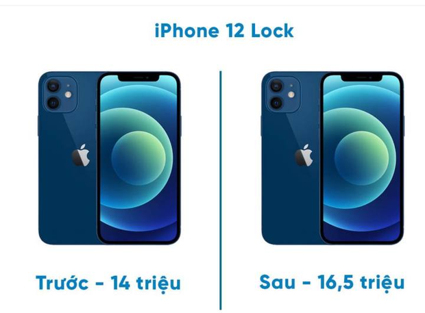 iPhone 12 lock tăng giá đột biến sau khi nhiều cách hô biến iPhone lock thành quốc tế được chia sẻ rộng rãi - Ảnh 1.