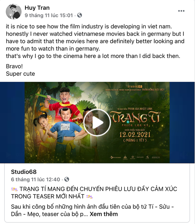 CEO Huy Trần từng công khai đến ủng hộ Ngô Thanh Vân tại họp báo, gửi lời cực ngọt qua story mà không mấy ai để ý - Ảnh 5. CEO Huy Trần từng công khai đến ủng hộ Ngô Thanh Vân tại họp báo, gửi lời cực ngọt qua story mà không mấy ai để ý - Ảnh 5.