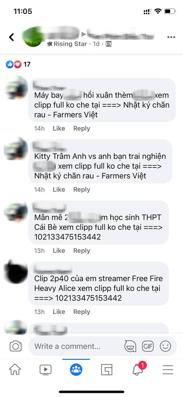 Hết vấn nạn tin giả hack tài khoản, Facebook lại ngập tràn bình luận spam link giả web đen, clip sex để lừa đảo - Ảnh 2.