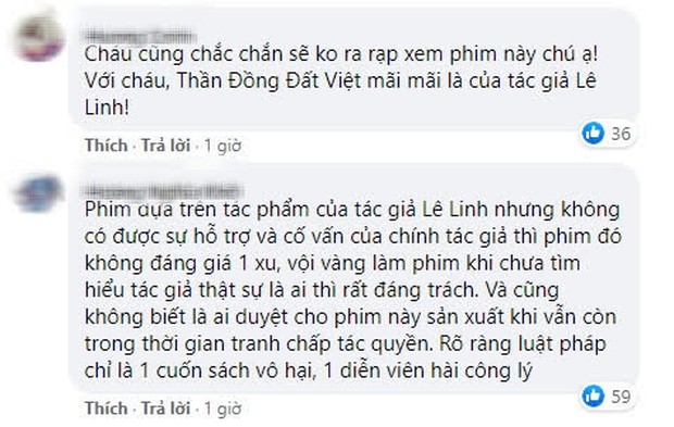 Tác giả Thần Đồng Đất Việt gay gắt phản đối phim Trạng Tí của Ngô Thanh Vân: Tiền bản quyền cũng sẽ lại tuôn vào túi bọn ác - Ảnh 3. Tác giả Thần Đồng Đất Việt gay gắt phản đối phim Trạng Tí của Ngô Thanh Vân: Tiền bản quyền cũng sẽ lại tuôn vào túi bọn ác - Ảnh 3.