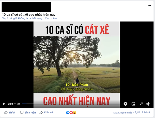 Netizen tranh cãi xoay quanh clip xếp hạng mức cát xê của sao Việt: Mỹ Tâm chỉ bằng... 1/10 cát xê của Sơn Tùng M-TP? - Ảnh 1.