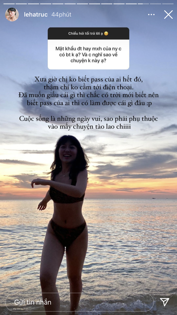 Hà Trúc quyết không động vào điện thoại của bồ cơ trưởng vì biết cũng có làm gì được đâu - Ảnh 1.