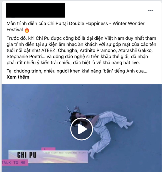 Chi Pu gây tranh cãi khi diễn tại sự kiện quốc tế: Nhạc cuốn nhưng hát nhép mà cũng không khớp, TWICE cũng bị cà khịa theo? - Ảnh 4.