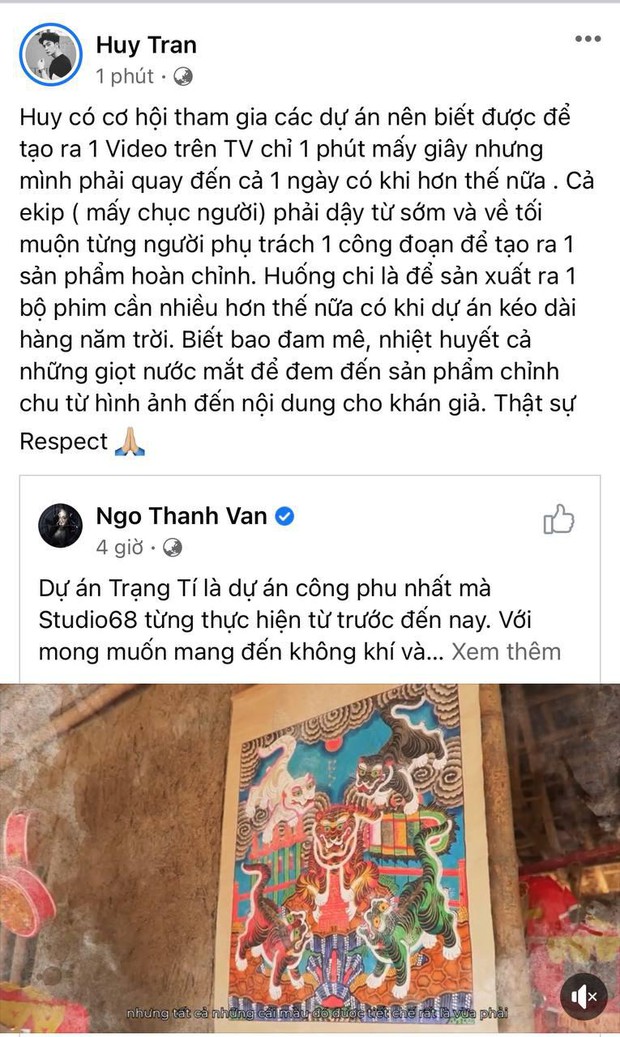 Cuối cùng, Huy Trần cũng đã có động thái trực tiếp liên quan đến Ngô Thanh Vân giữa lúc bị soi loạt “hint” hẹn hò! - Ảnh 2.