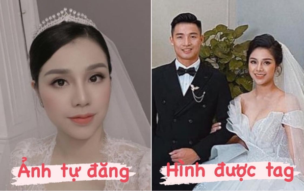 So ảnh cưới của bà xã Tư Dũng khi tự đăng và được tag, liệu có khác nhau không nhỉ? - Ảnh 1. So ảnh cưới của bà xã Tư Dũng khi tự đăng và được tag, liệu có khác nhau không nhỉ? - Ảnh 1.