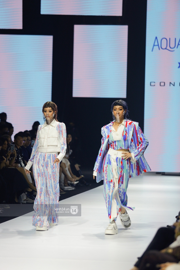 Dàn vedette toàn Hoa hậu khác tới nỗi không ai nhận ra, sốc nhất là visual của tân HH Đỗ Thị Hà trong show diễn mở màn cho AVIFW 2020 - Ảnh 1. Dàn vedette toàn Hoa hậu khác tới nỗi không ai nhận ra, sốc nhất là visual của tân HH Đỗ Thị Hà trong show diễn mở màn cho AVIFW 2020 - Ảnh 1.